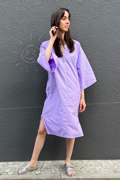 Kimono Dress Lilac