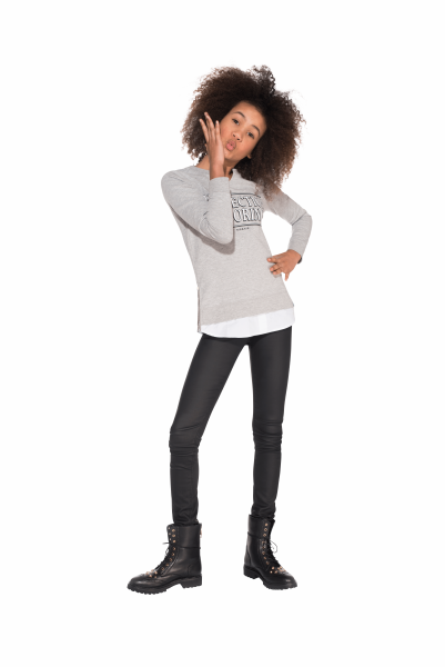 Perfection Sweater Light Grey Melange