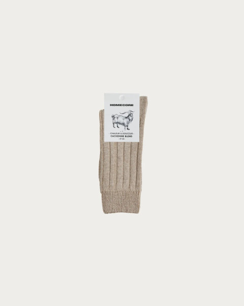 Cashmere Socks Soybean