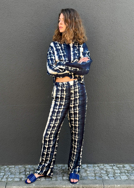 Pantalon Leonie Tie & Dye Marine