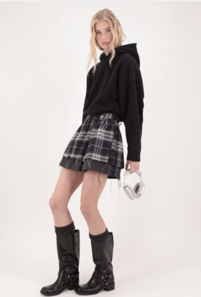 Woman Skirt Cross