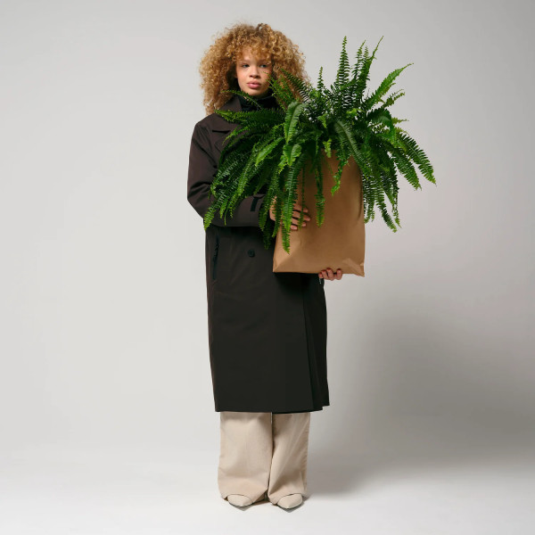 Dorrin WATERPROOF COAT black coffee