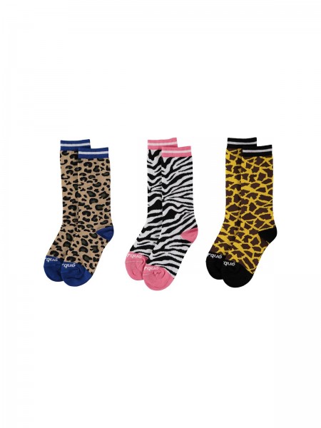 ANIMAL SOCKS 3PACK - all colors