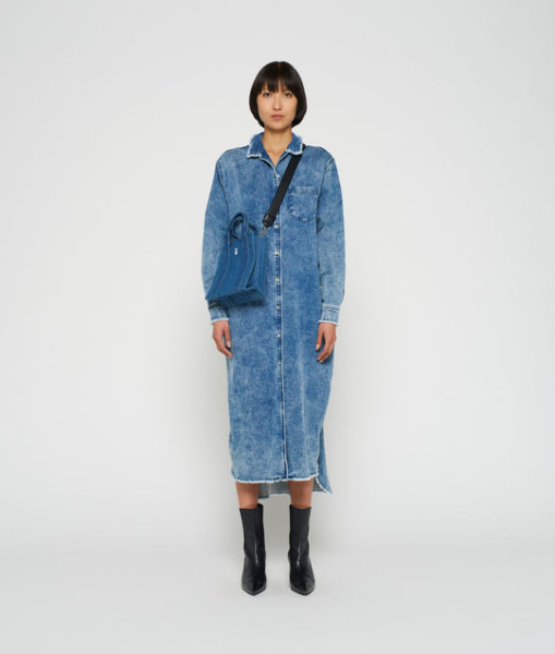 Shirt Dress Jog Denim blue denim