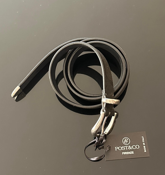Leather Belt Aspen Nero