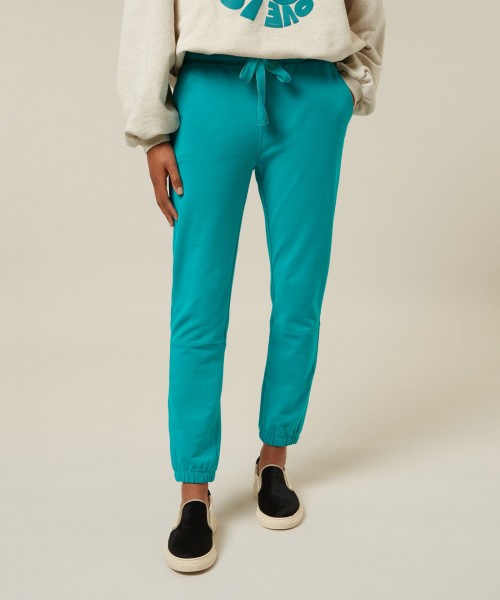 Cropped Jogger blue grass