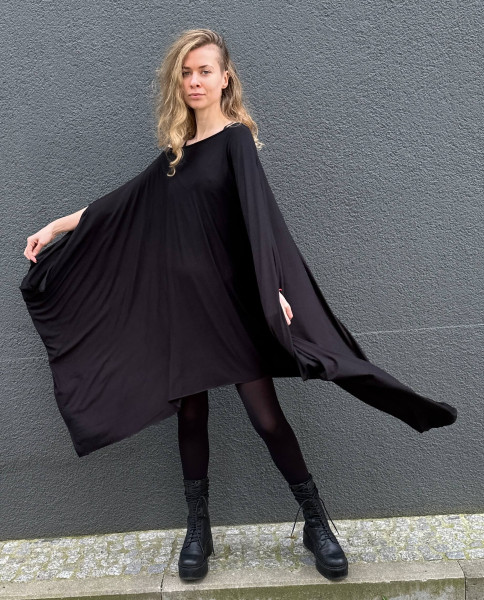 Dress Over Asimmetrico black
