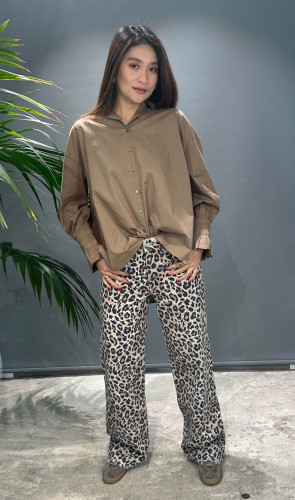 Camille Blouse Toasted Nut Camille Blouse Toasted Nut