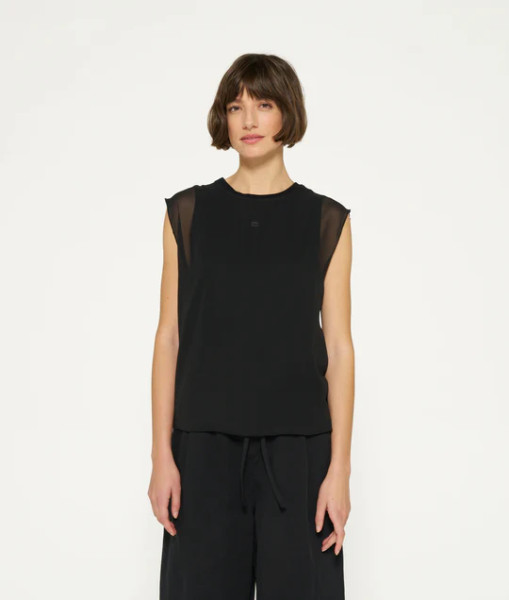 Double Layer Top black