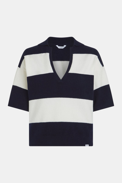 Jumper Stripe navy/ecru