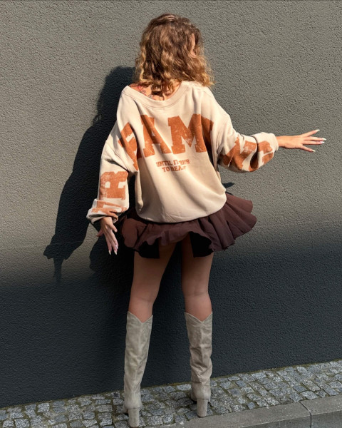 Sweater Sky Dreaming cappuccino