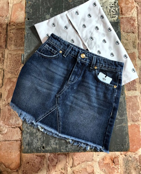 Skirt Kids Flirting Denim