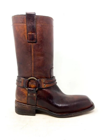 Ignis Bikerboots Cowboy Vintage Sughero
