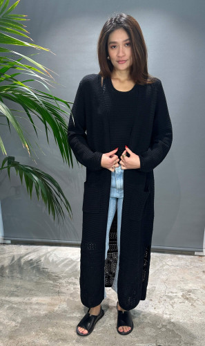 Vorschau: Shary Debardeur Häkeltop Noir Vorschau: Shary Debardeur Häkeltop Noir