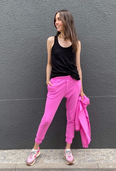 Sweatpant Organic Last Neon Pink