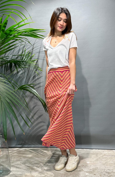 Sunset Linen and Cotton Skirt Luvi