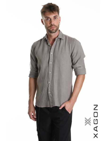 Shirt Lino Fango