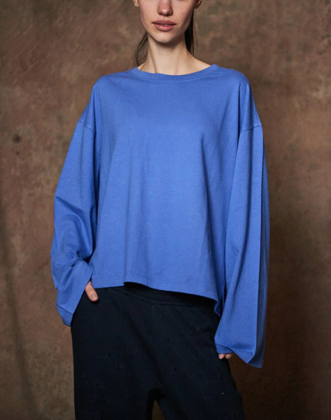 Langarmshirt Mendi amparo blue