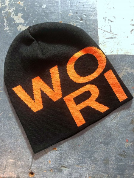 Boys Logo Slouchy Beanie black