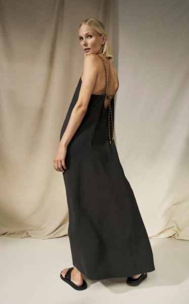 Strappy Dress Modal black