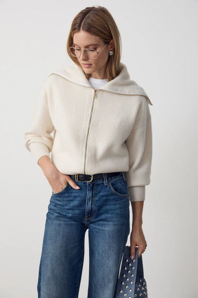 Cardigan Amelie Ivory