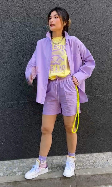 Shorts Lilac