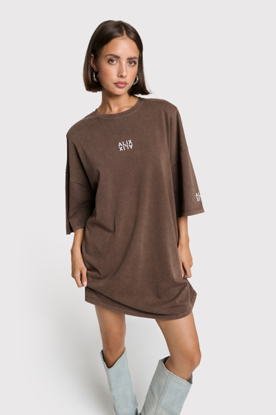 Alix T-Shirt Dress brown
