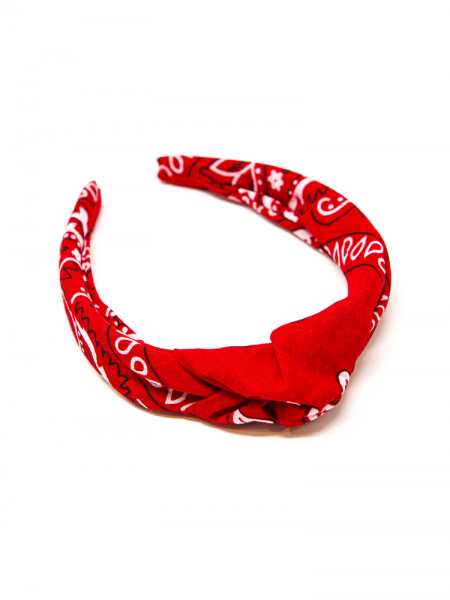 Haarreif Bandana Red