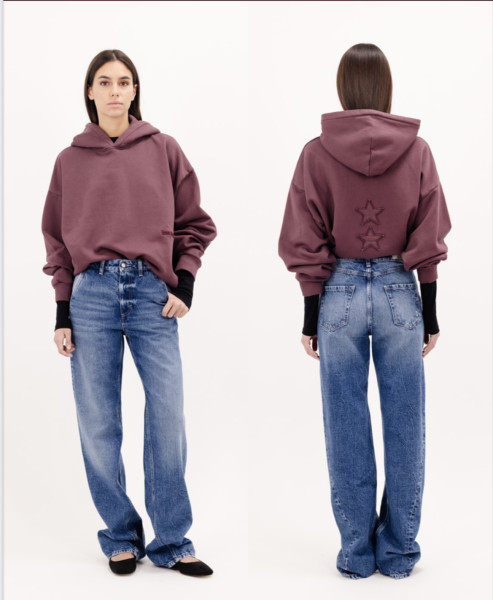 Owen Hoodie Cherry Unisex