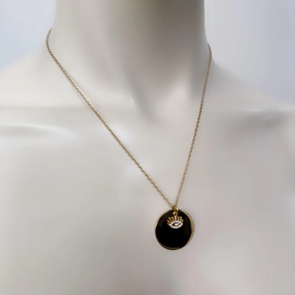 Necklace Gold Eye