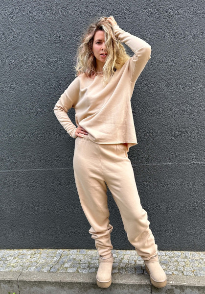 Sweathose Rosia caramel