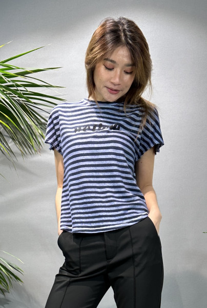 T-Shirt Stripes Navy