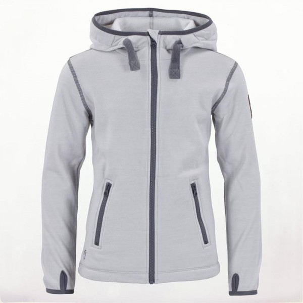 Fleecejacke Hoodie III silvergrey