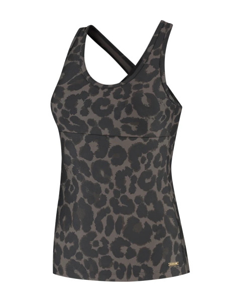 Zoe Top Leopard Cacao