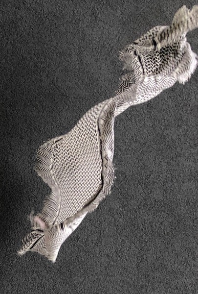 Cashmere Schal Pali White/Black
