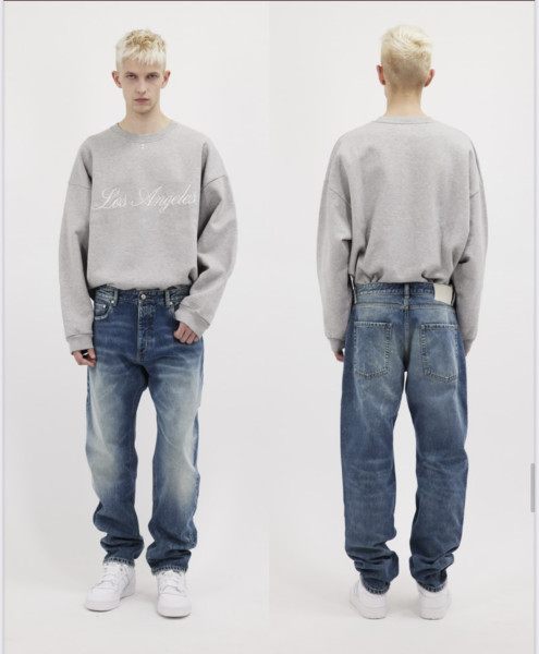 Fitz Sweatshirt Greymelagne Unisex