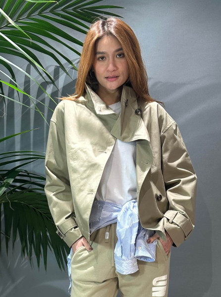 Vive Cotton Jacket olive