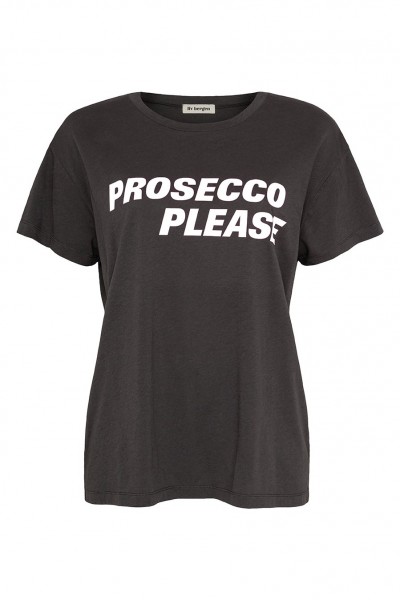 T-Shirt Charly Prosecco charcoal/white