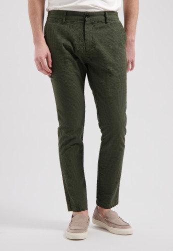 James Seersucker Army Green James Seersucker Army Green