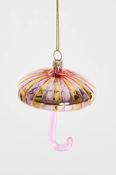 Umbrella Gold-Pink