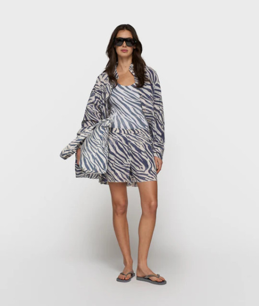 Shorts Zebra Voile light vanilla