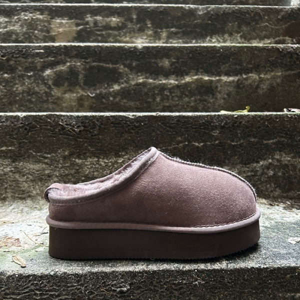 New Zealand Boots Plateau Clog Taupe