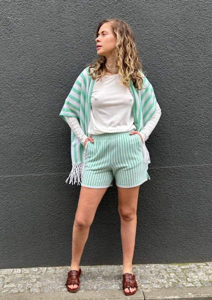 Kaschmirshorts Aglae mint