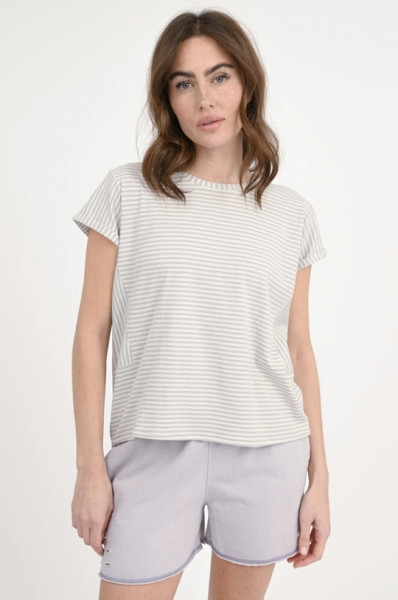 T-Shirt Lily Stripes mint