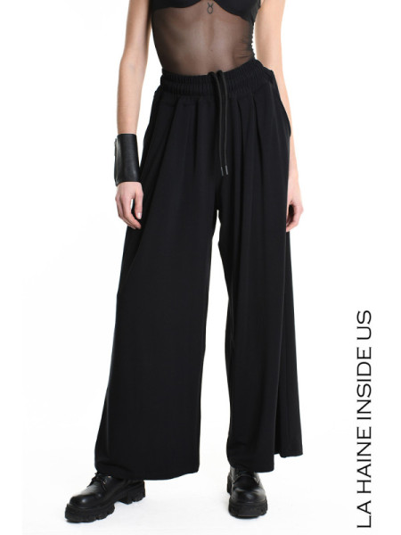 Pantalone Palazzo Bamboo nero
