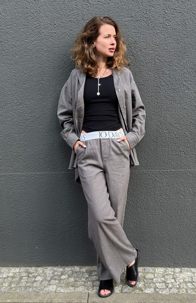Wide Leg Pants oil