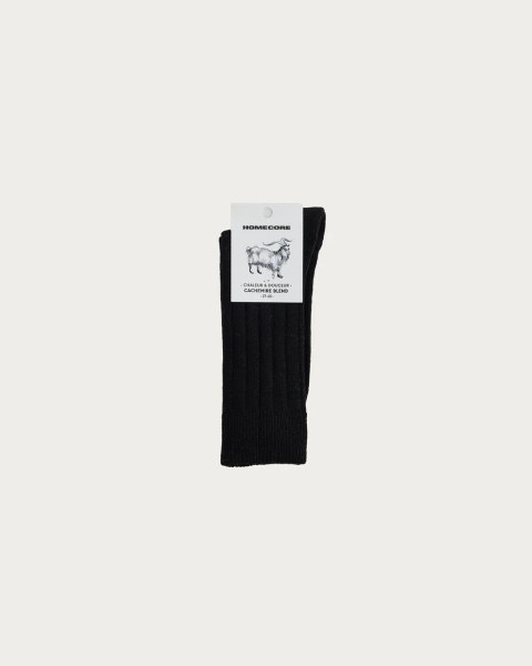 Cashmere Socks Black