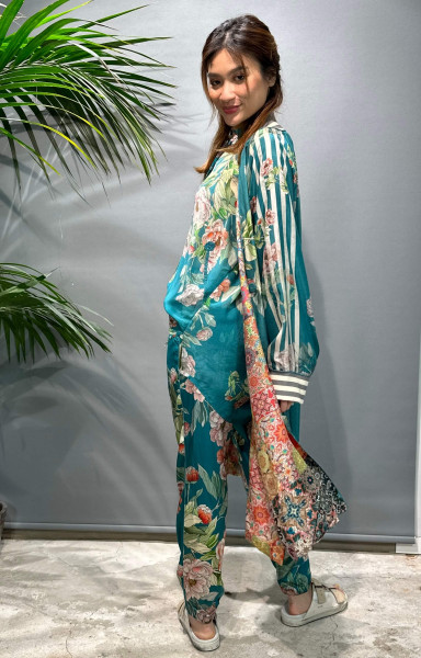Flower Harmony Kimono Reversible Multi