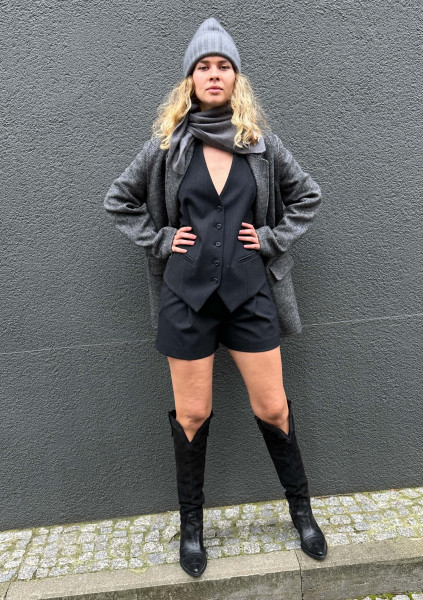 Shorts aus Wollmischung Lavagna