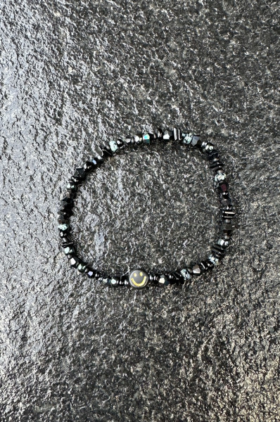 Bracelets Smile Crystal Black